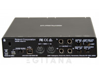 Roland RUBIX24 Interface audio painel de ligações